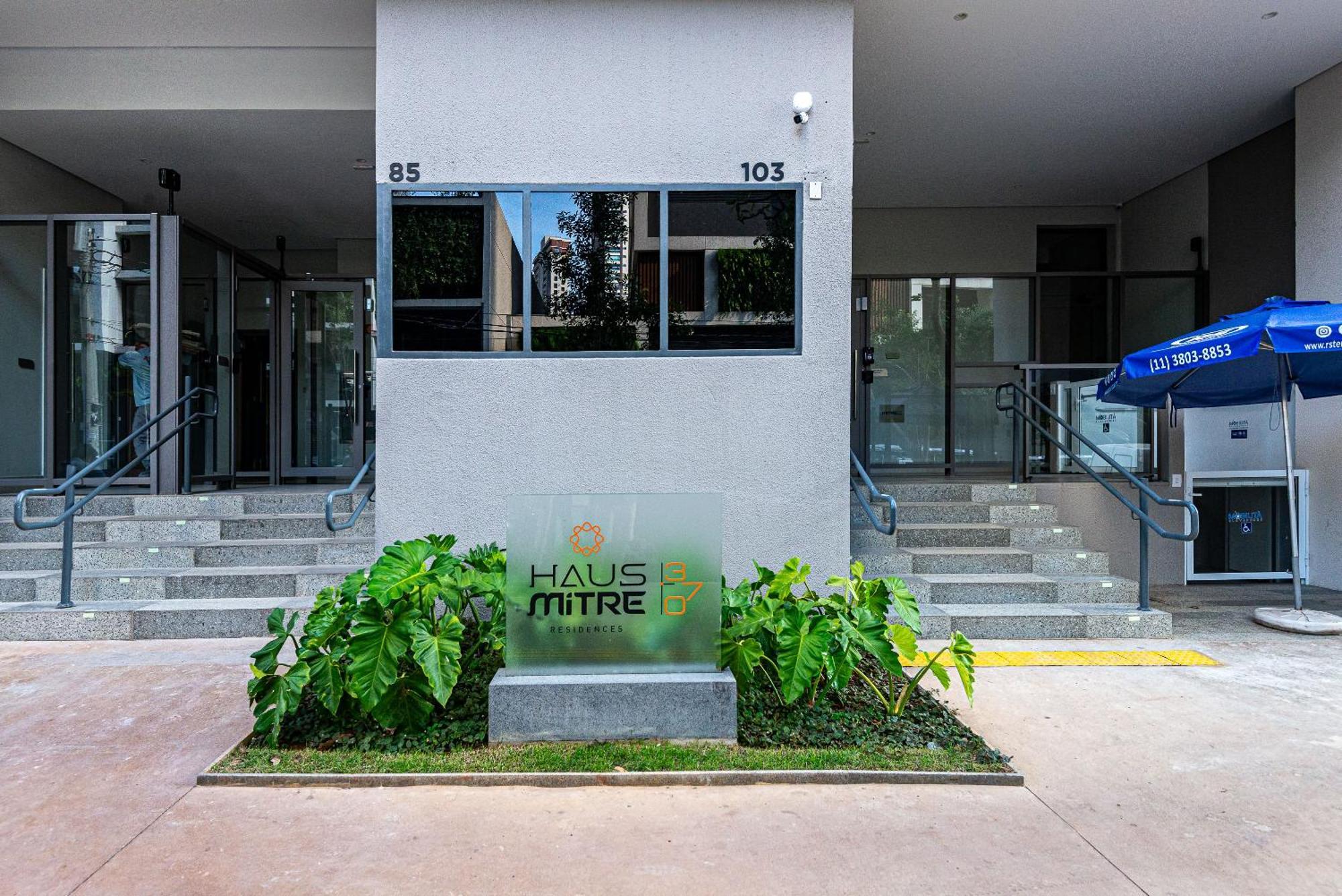 公寓 Roomo Haus Mitre Brooklin 370 Residencial 圣保罗