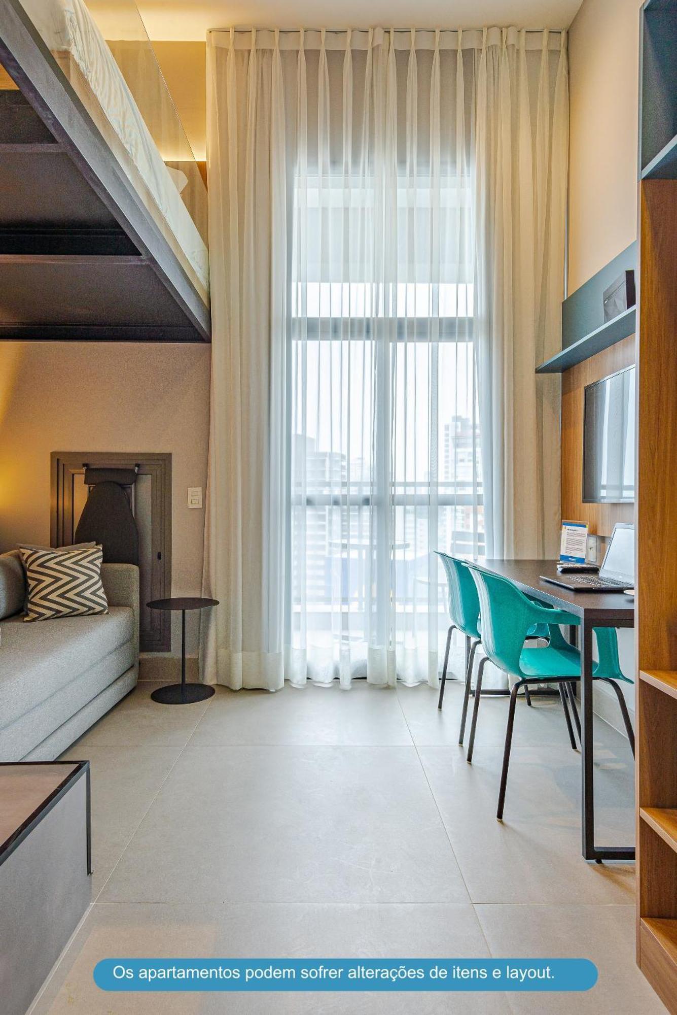 公寓 Roomo Haus Mitre Brooklin 370 Residencial 圣保罗