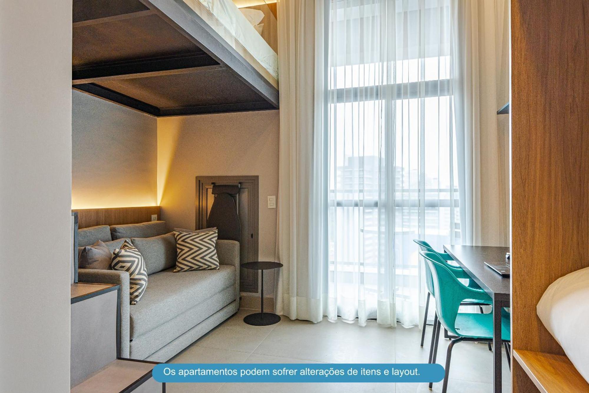 公寓 Roomo Haus Mitre Brooklin 370 Residencial 圣保罗
